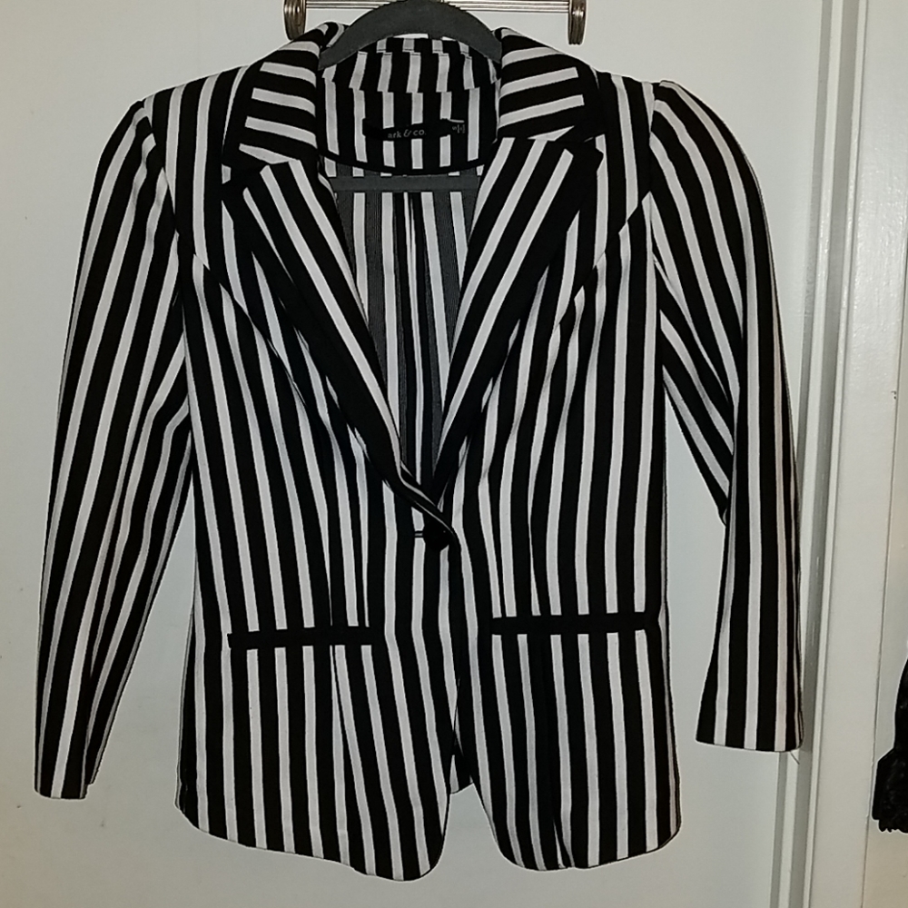 Striped Blazer